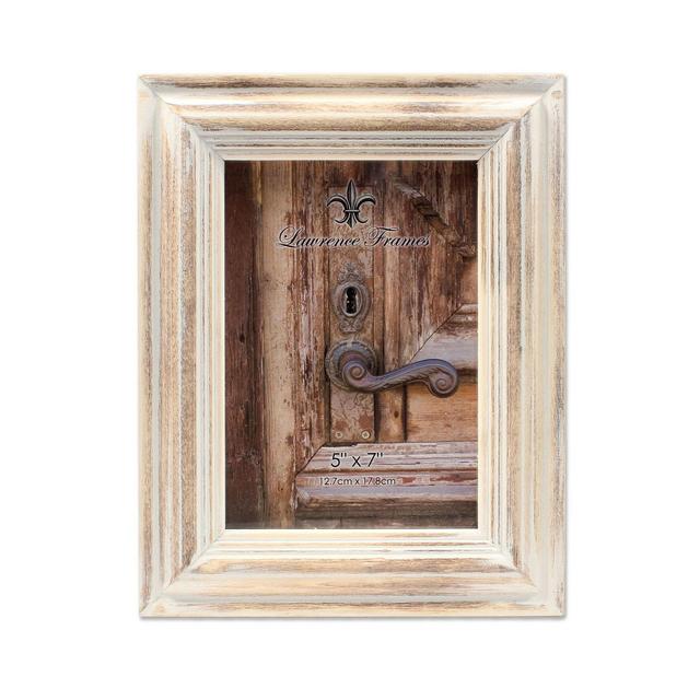 Lawrence Frames White Wash Maple Picture Frame - 5" x 7"