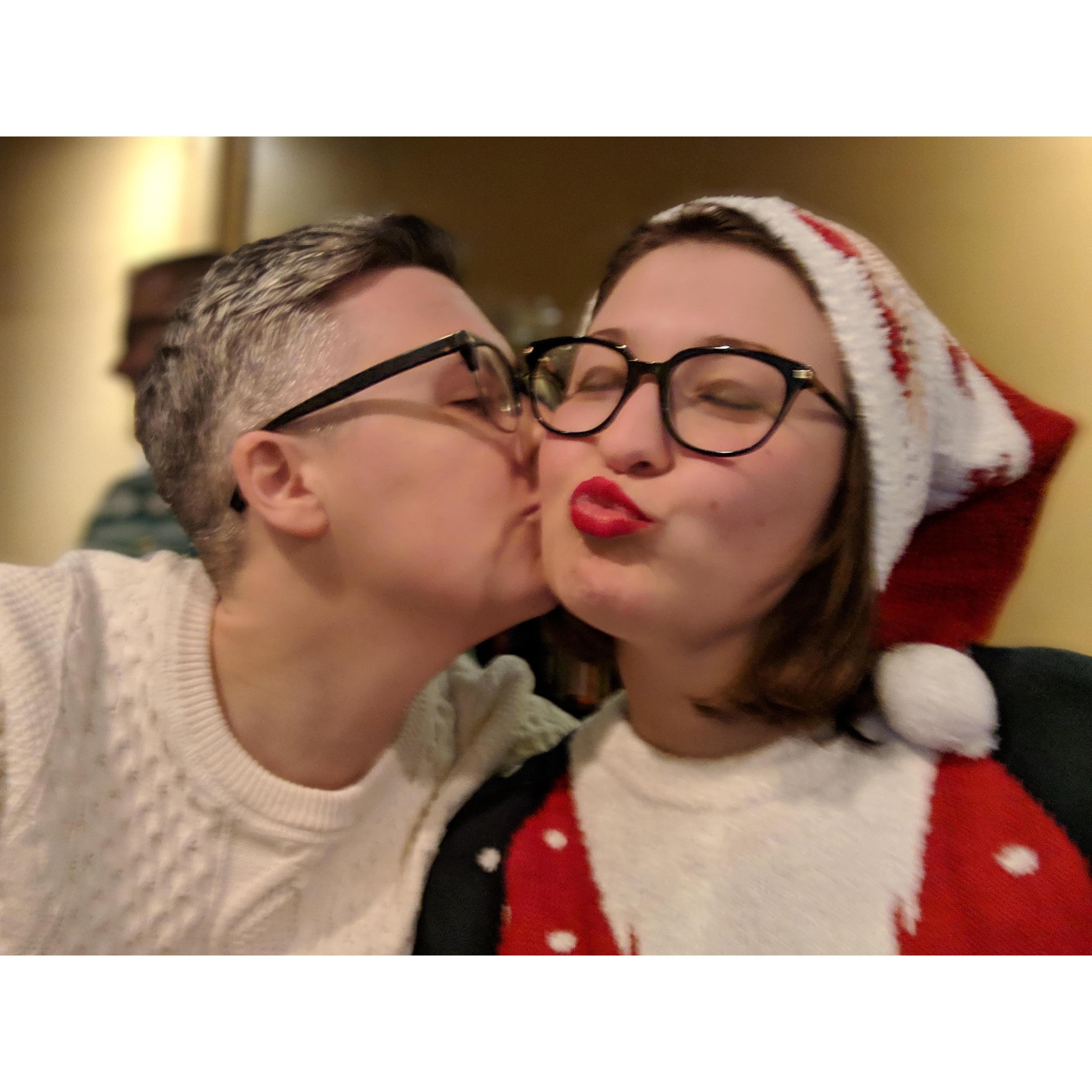 The one with our first ugly Christmas sweater party.