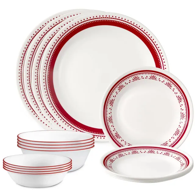 Corelle 16pc Sadie Dinnerware Set