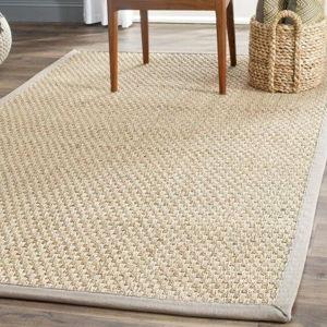 8'x10' SAFAVIEH Natural Fiber Zymryd Basketweave Seagrass Rug