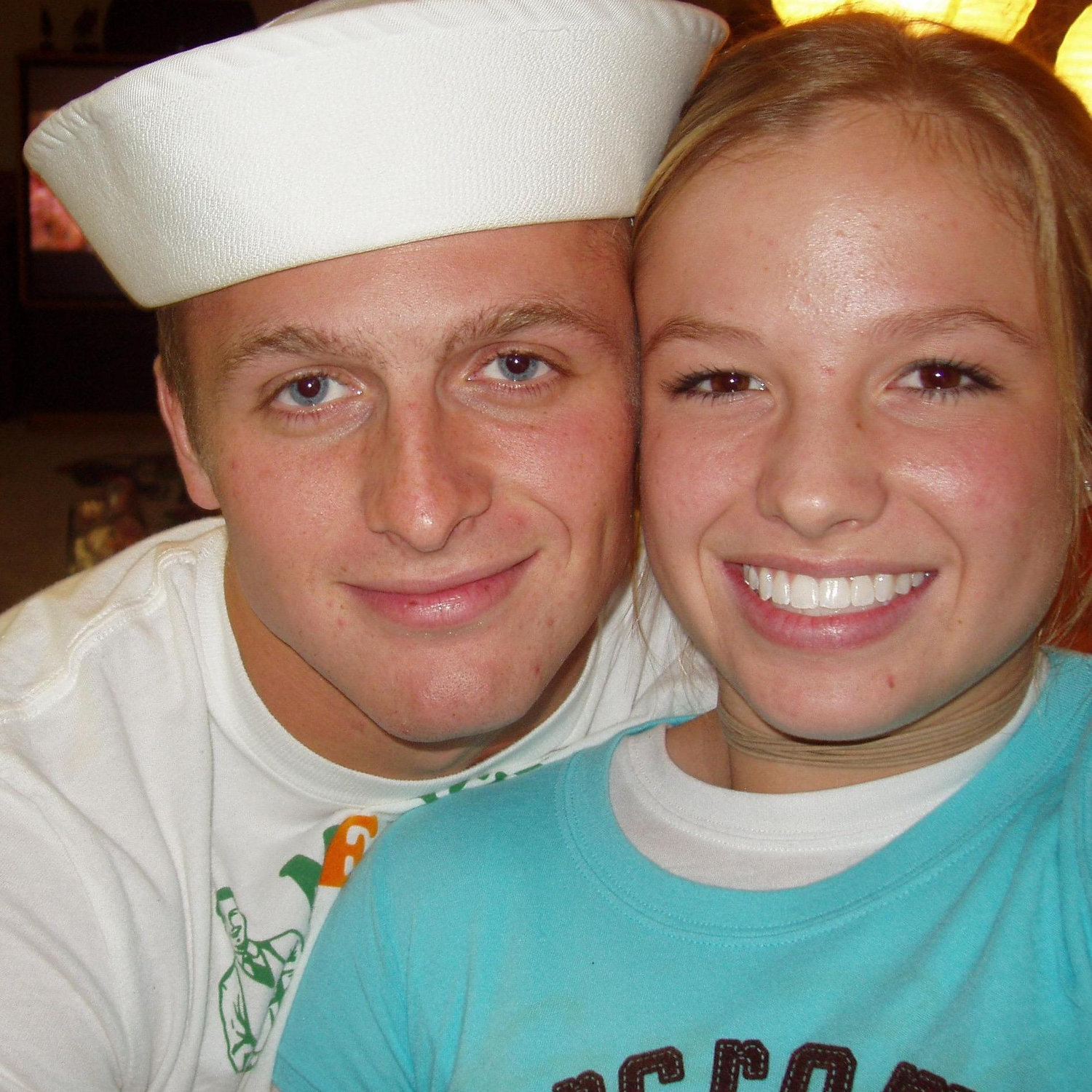 One of our first photos together - 2004