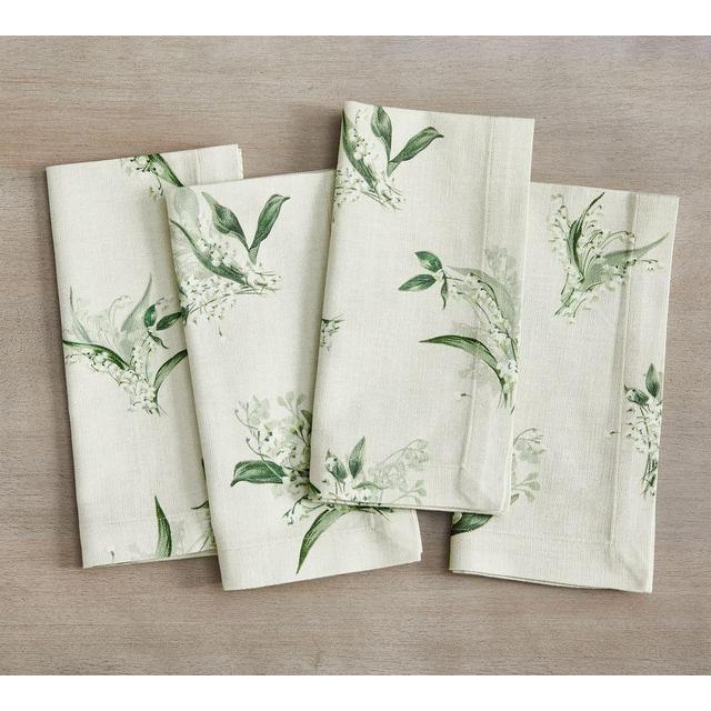 Monique Lhuillier Lily of the Valley Napkins, Set of 4