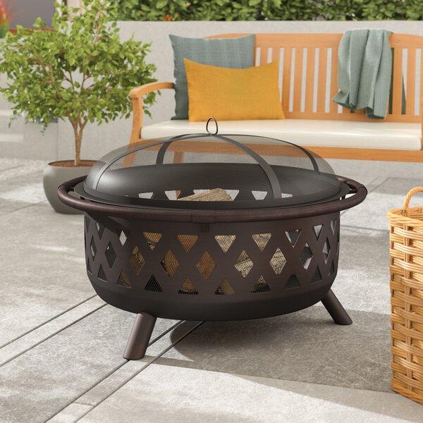 Maui Steel Wood Burning Fire Pit