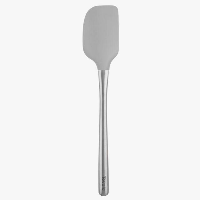 Tovolo Flex-Core ® Oyster Grey Silicone Spatula with Stainless Steel Handle