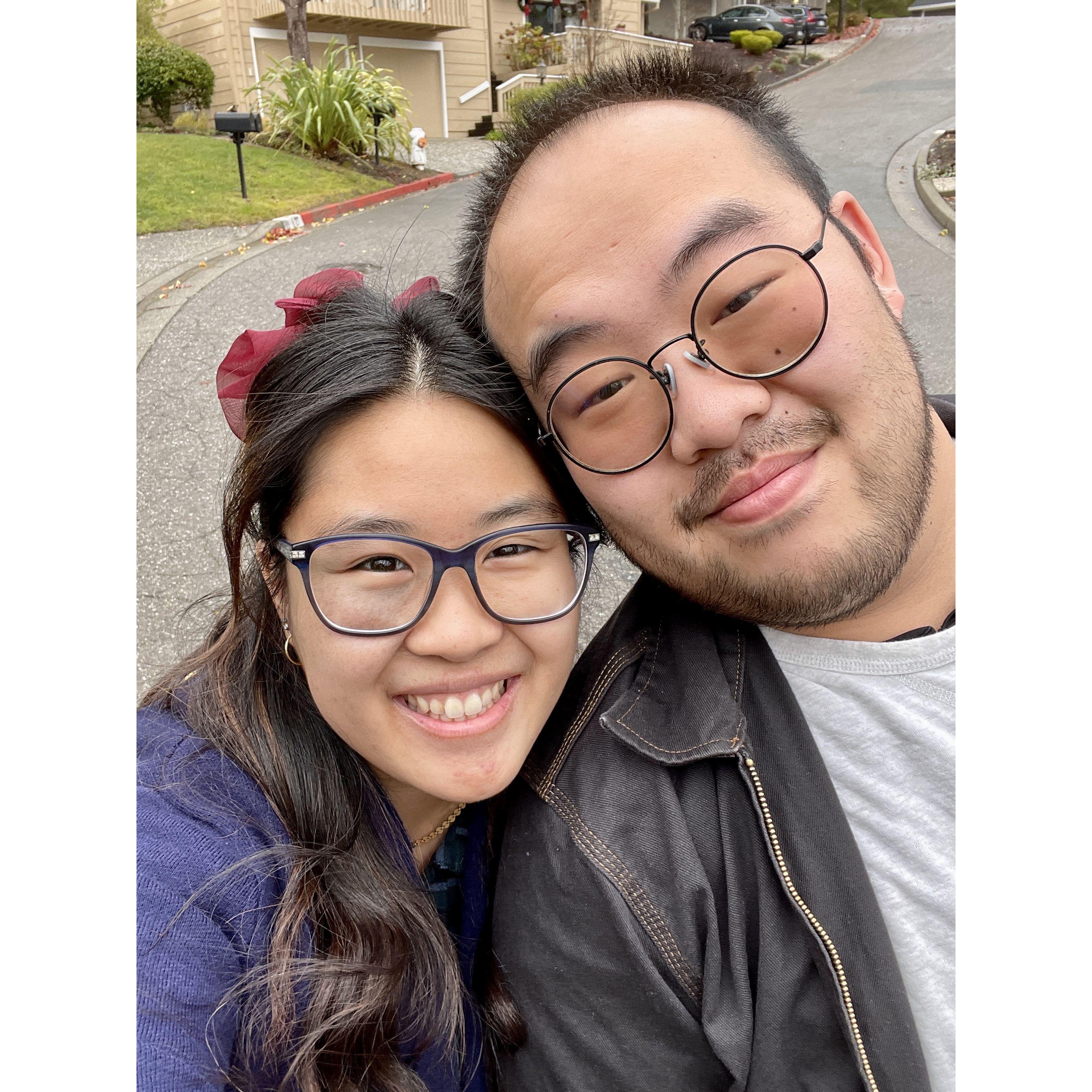 our first christmas together