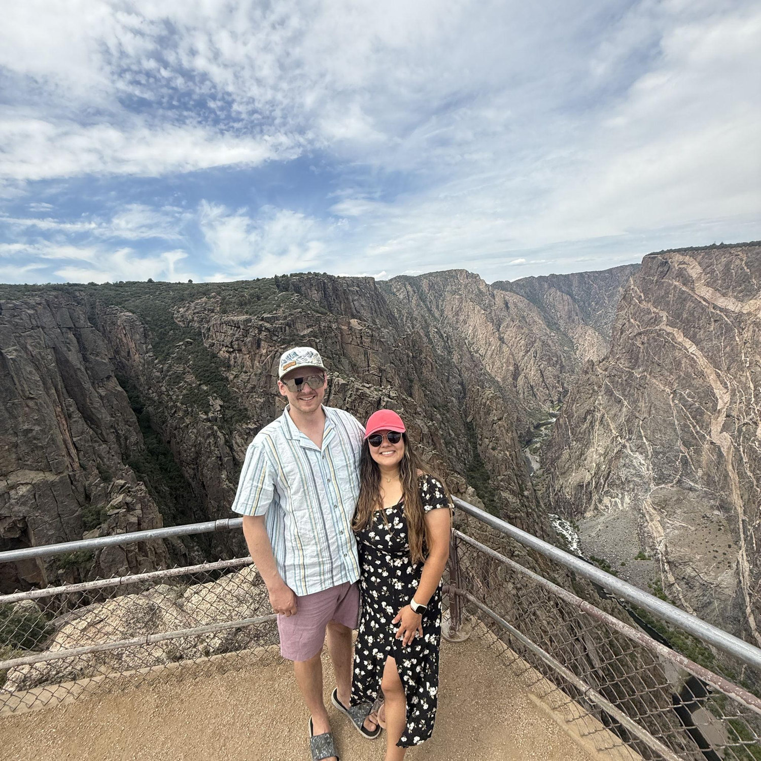 Exploring breathtaking Back Canyon