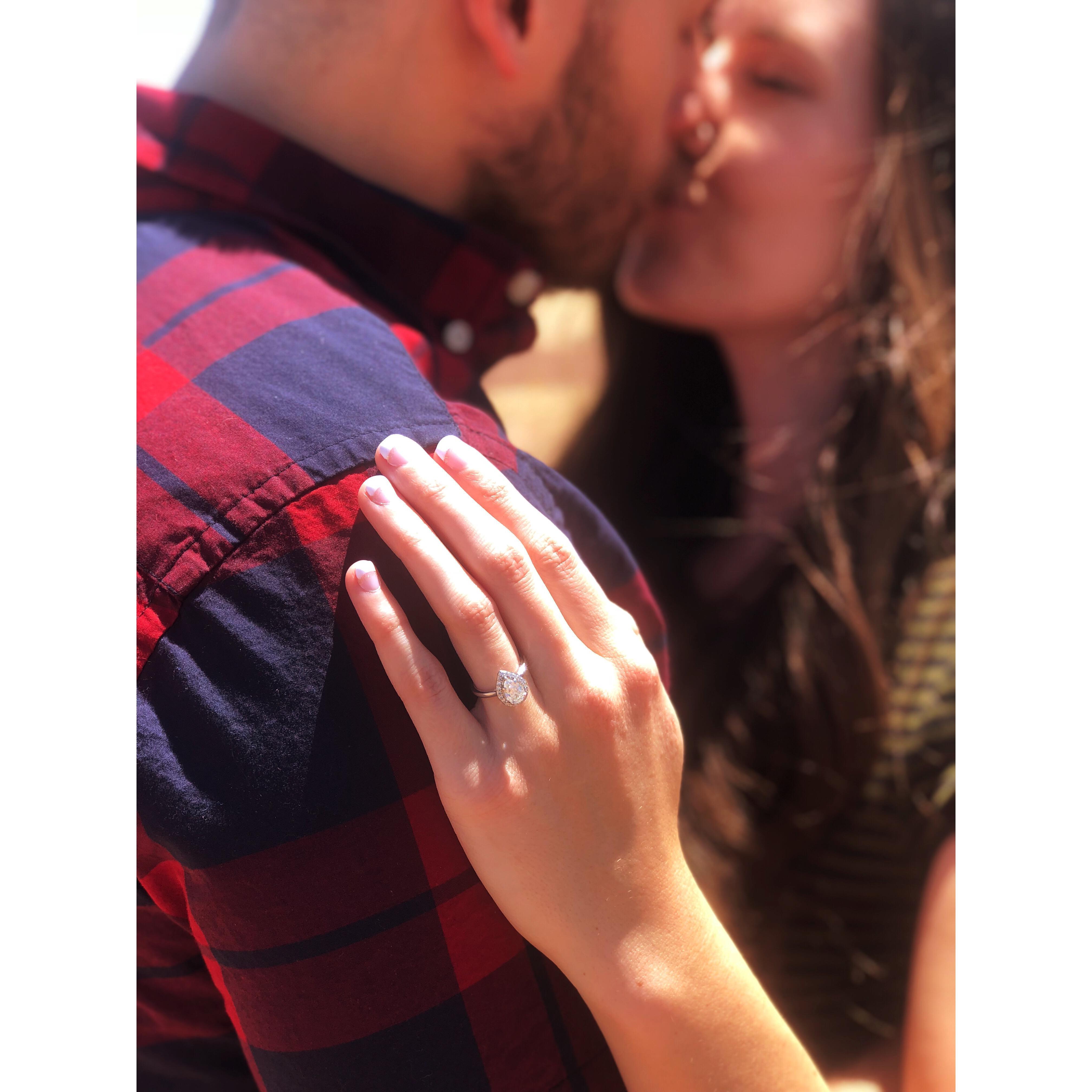 The ring! Heres to forever!