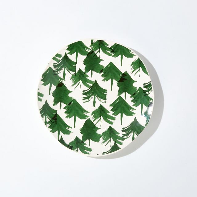 Winter Forest Salad Plate