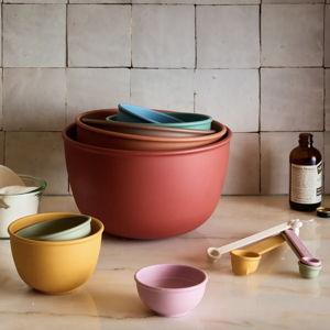 Bamboozle Plant-Based Mixing Bowls With Measuring Cups & Spoons | Food52