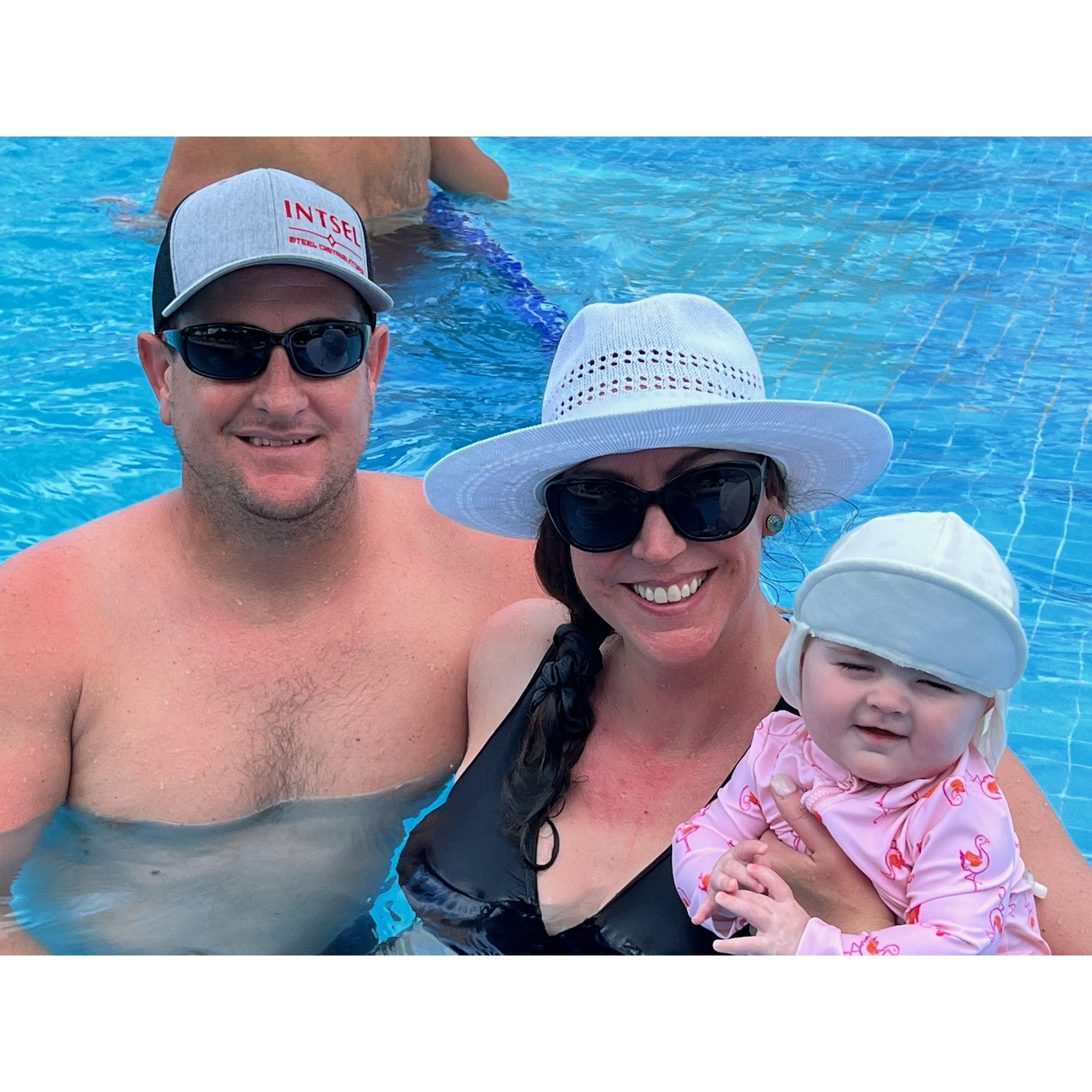 Adventures with our family of 3 now!