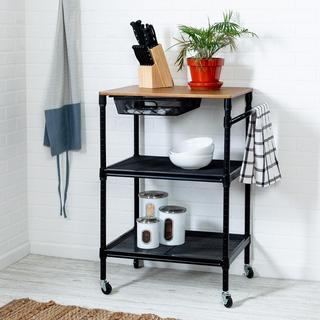 Multi-Purpose Kitchen Cart with Storage Drawer