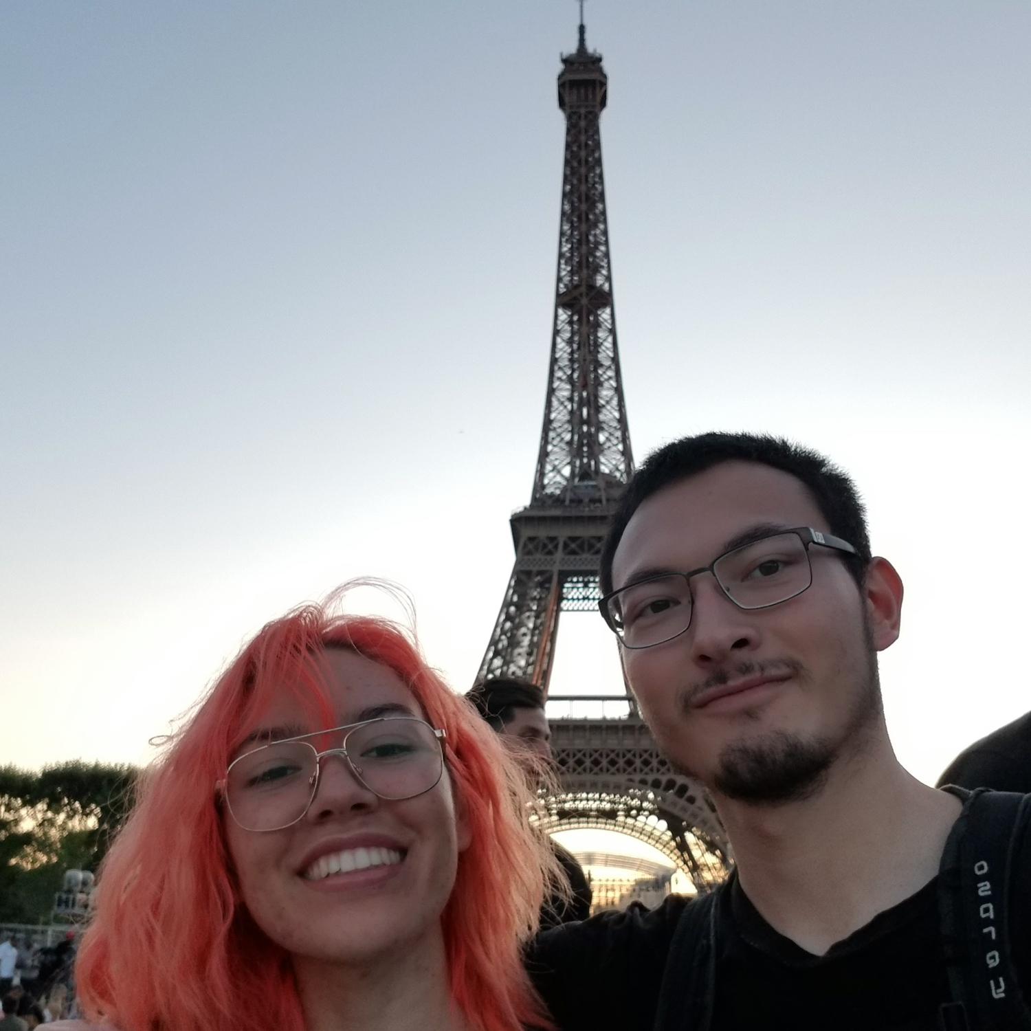 Traveling through Europe and visiting Paris in 2019.