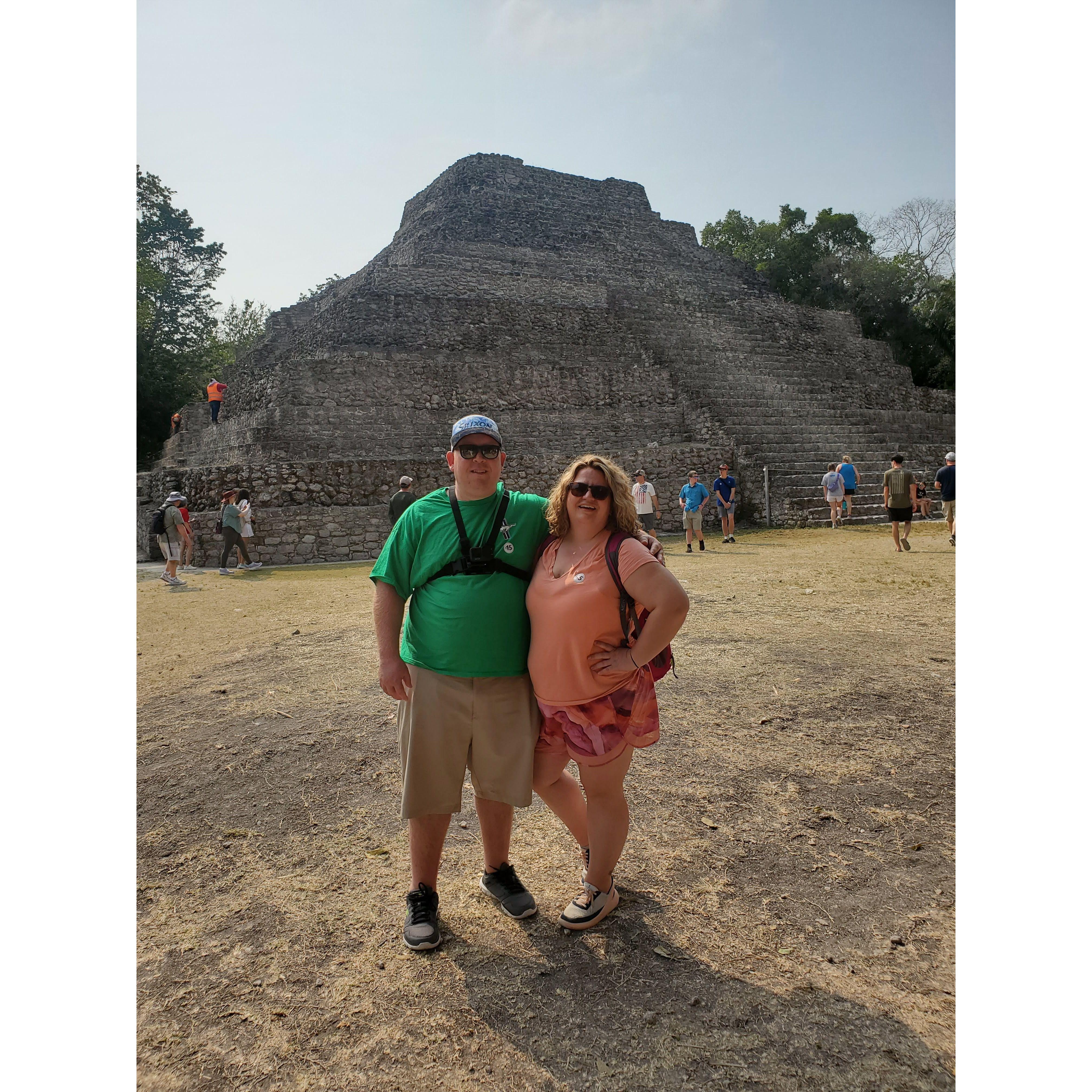 Seeing the ancient Mayan Ruins!
