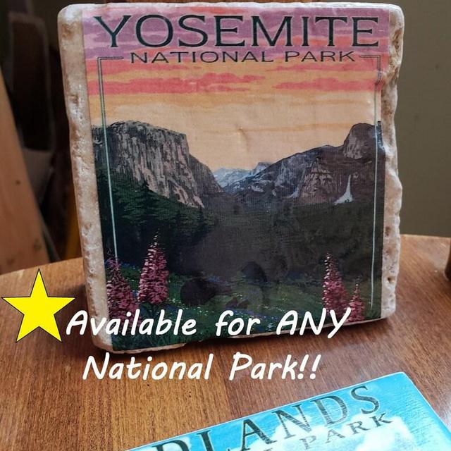 Vintage Postcards National Park Gifts National Park Coasters National Park Gifts Traveler Gift Hikers Explorer Gifts Outdoor Enthusiast Gift
