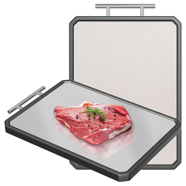 Titanium Cutting Board, Double Sided Cutting Board for Kitchen, 16 * 11 inch Dishwasher Safe Chopping Board, Titanium and Food-Grade Wheat Straw PP