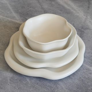Amorphous 16-Piece Dinnerware Set, Service for 4