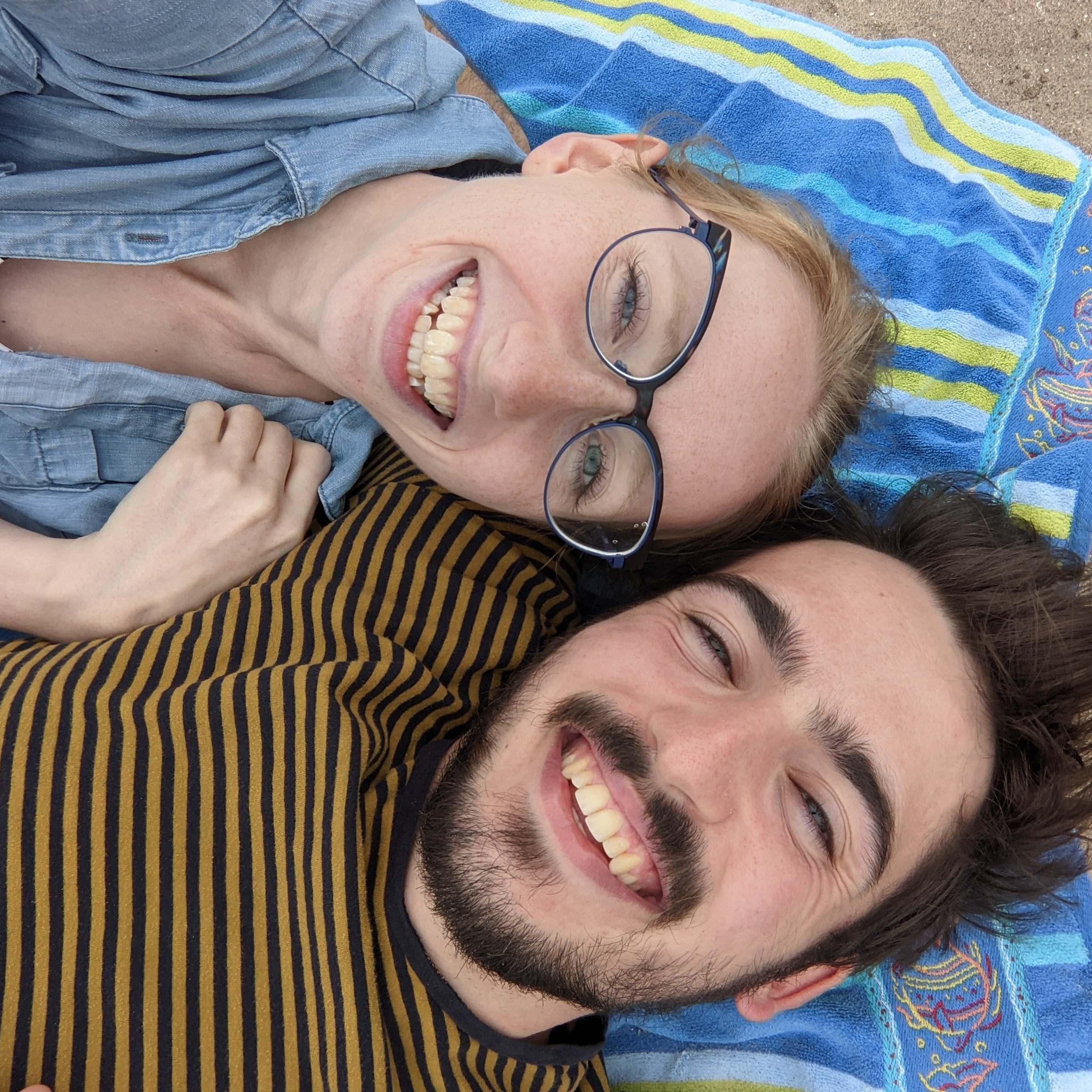 Turns out, the beach is cold in September