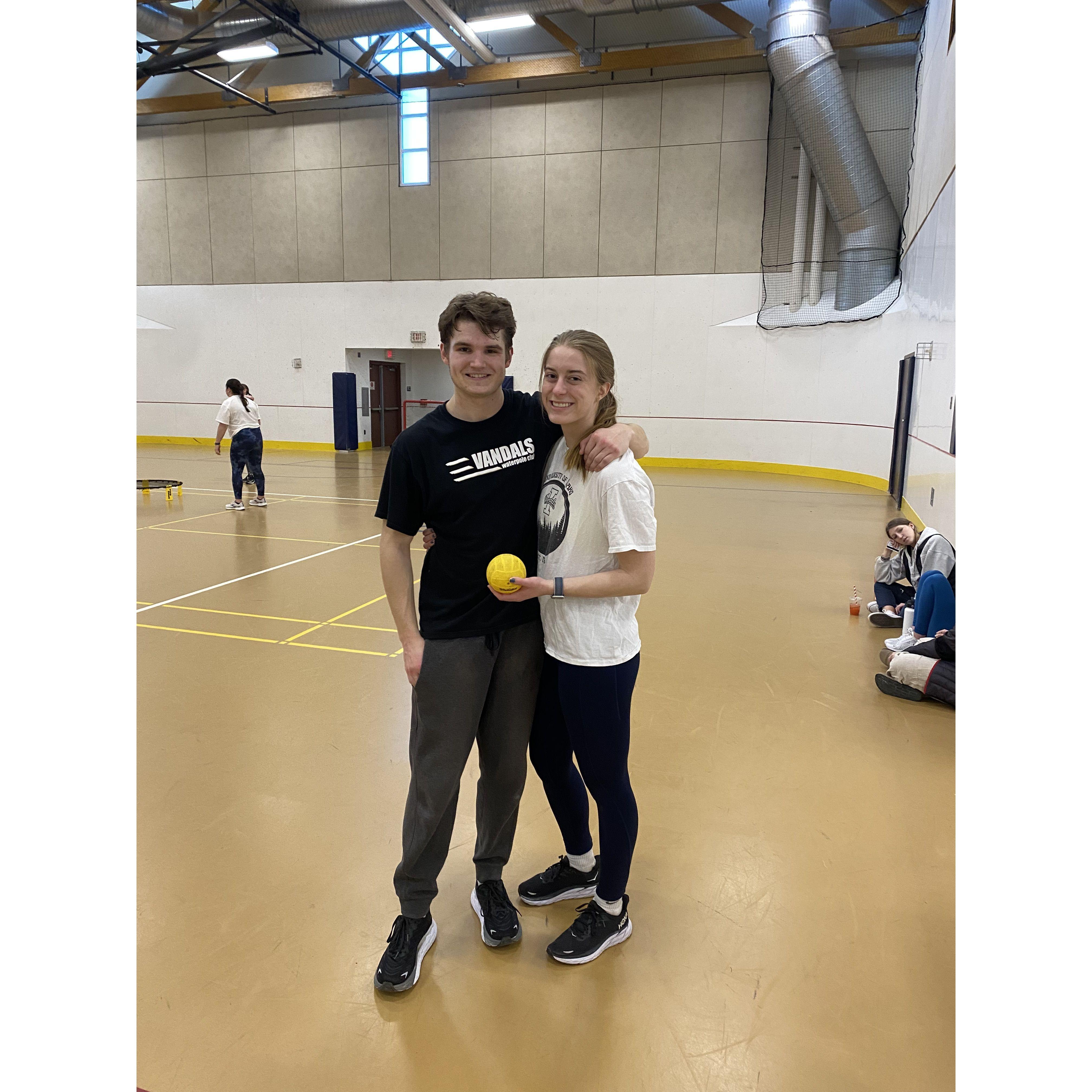 February 2023 - Intramural Spikeball Champions (in the Men's League)!