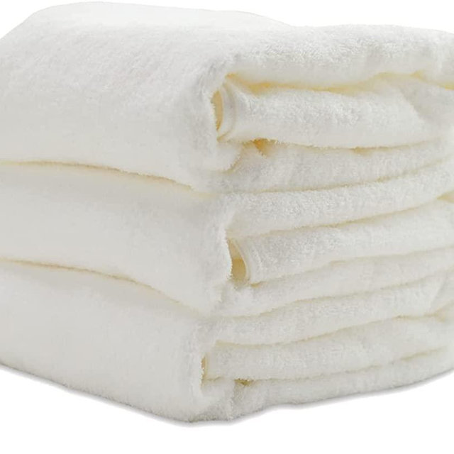 Imabari Towel Certified Natural Bath Towel 3 Sheets 100% Cotton Made in Japan 25.5 x 47.2 inches White with Original English Manual and Sticker
