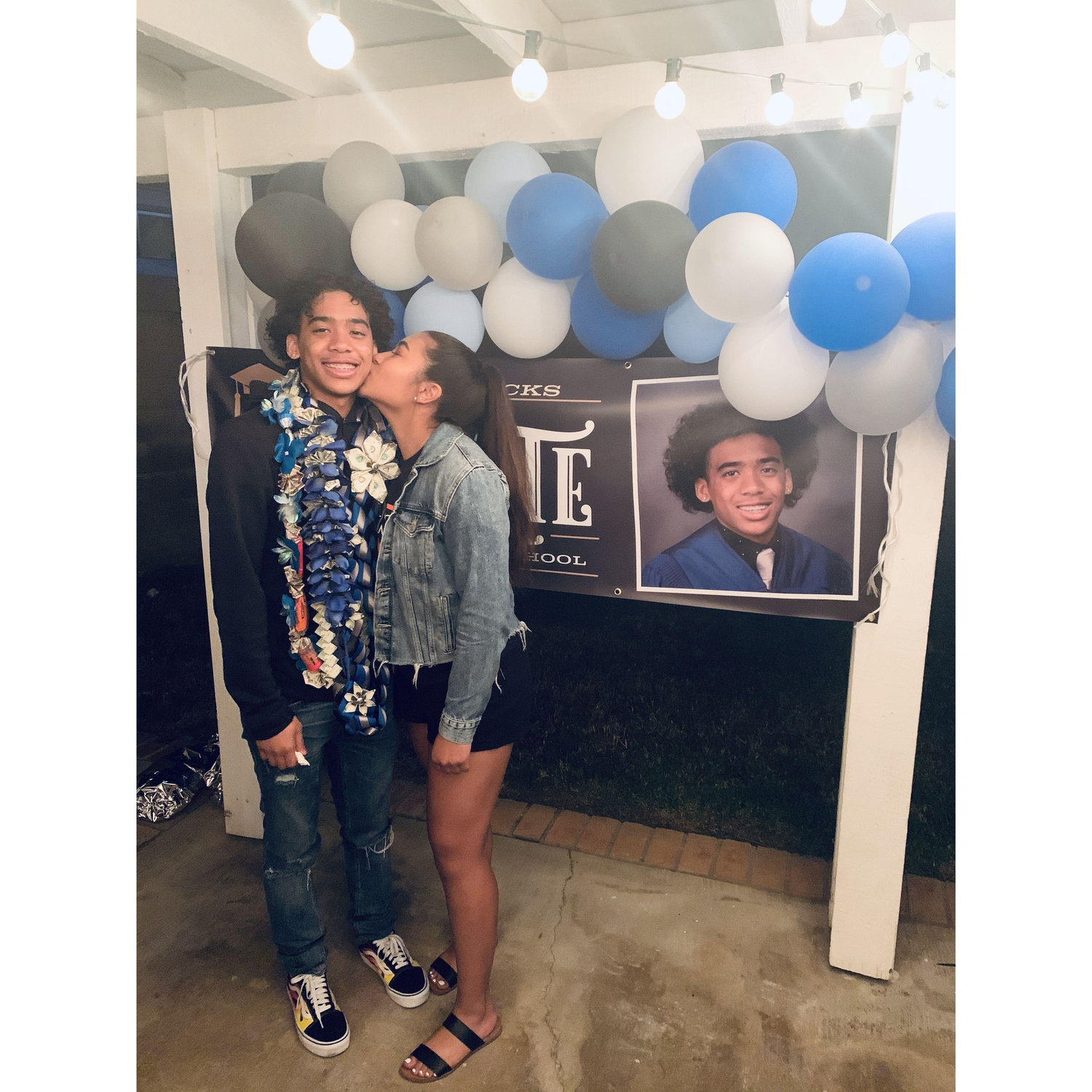 Kai's Grad Party...we were so little!