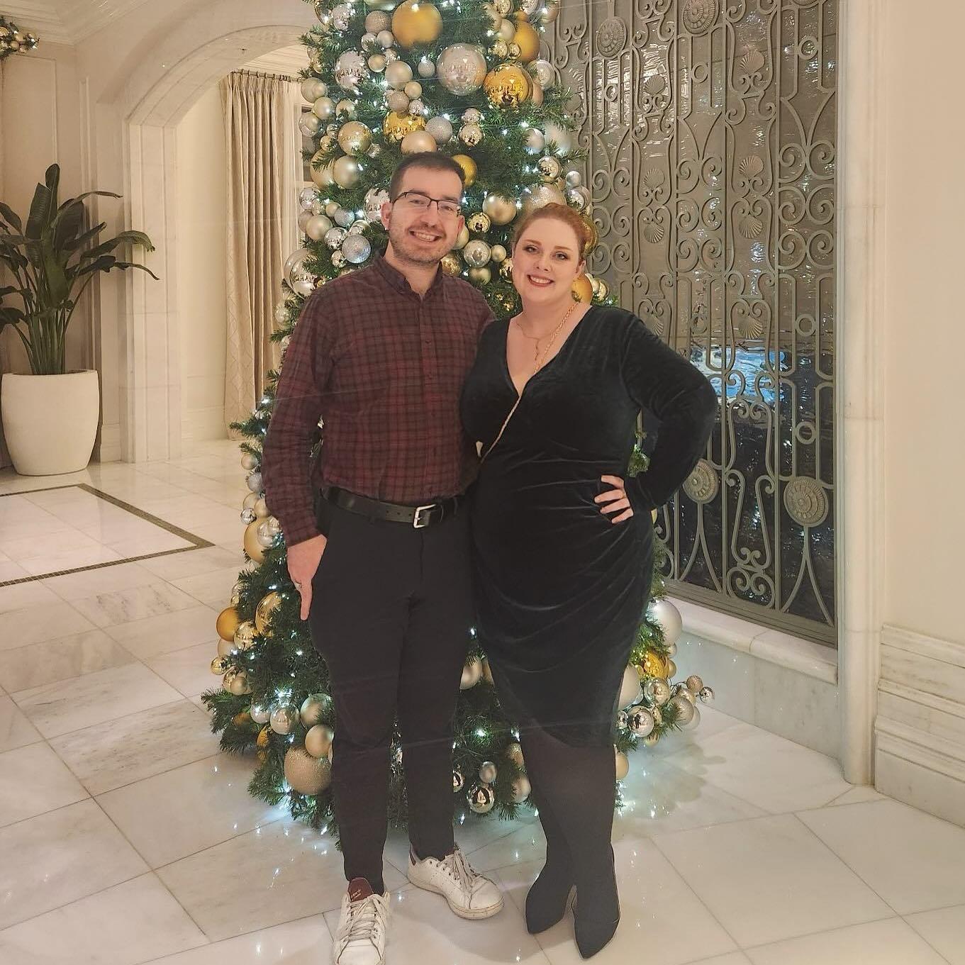 At Disney during Christmas time, 2024