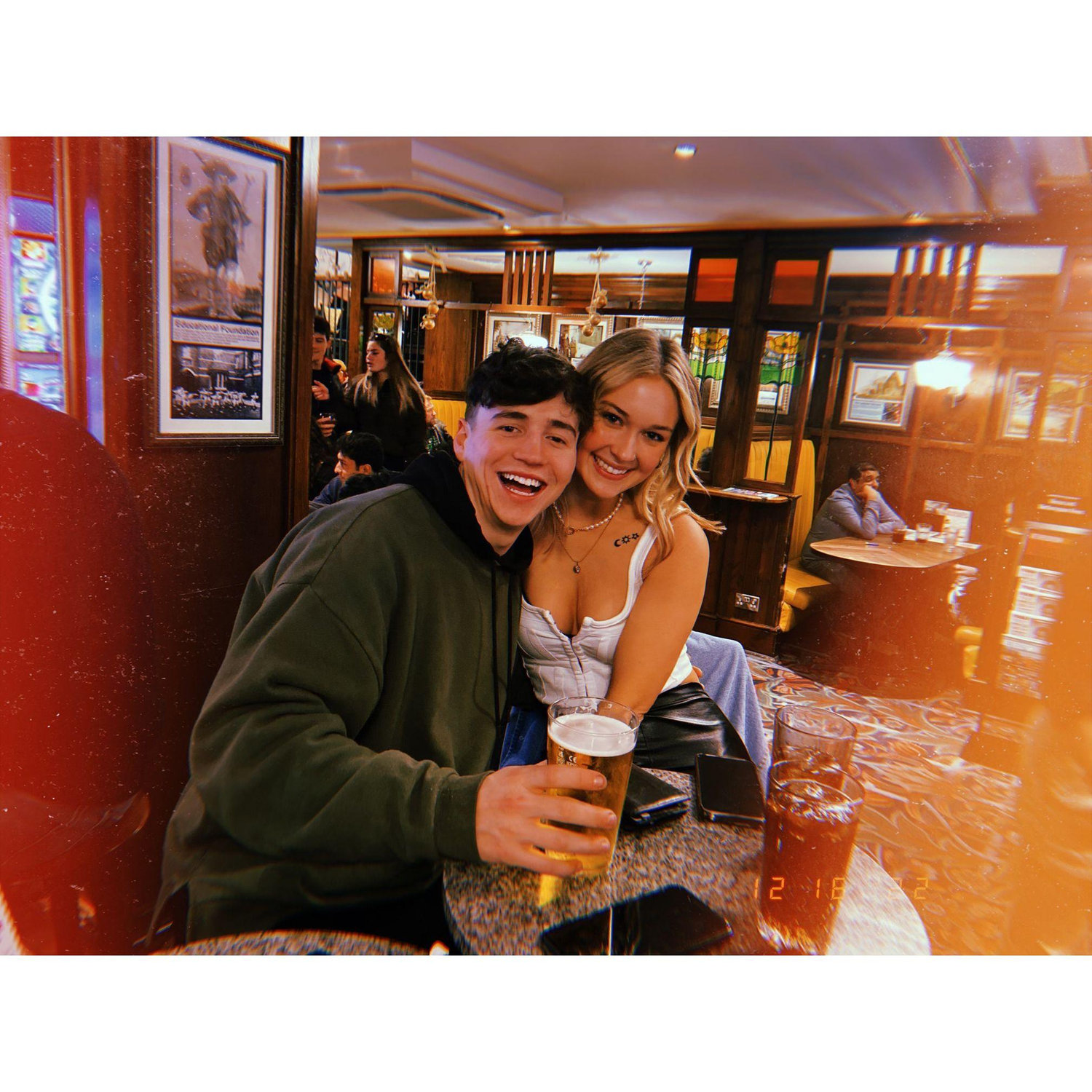 Our first time seeing each other again in person after 4 months in 2022!