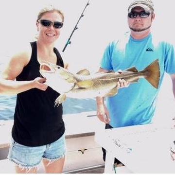 Deep sea fishing with Matt