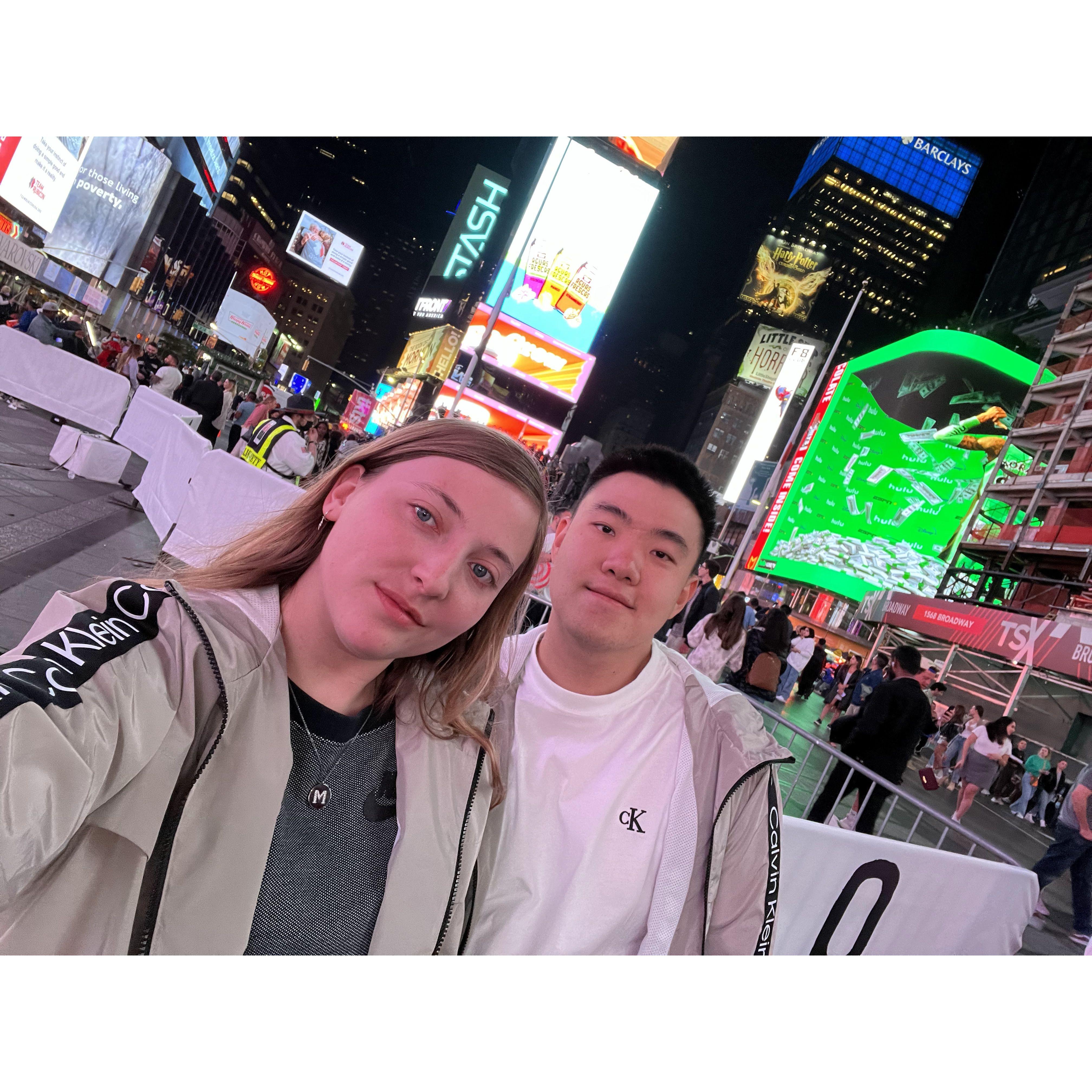 Times Square in NYC