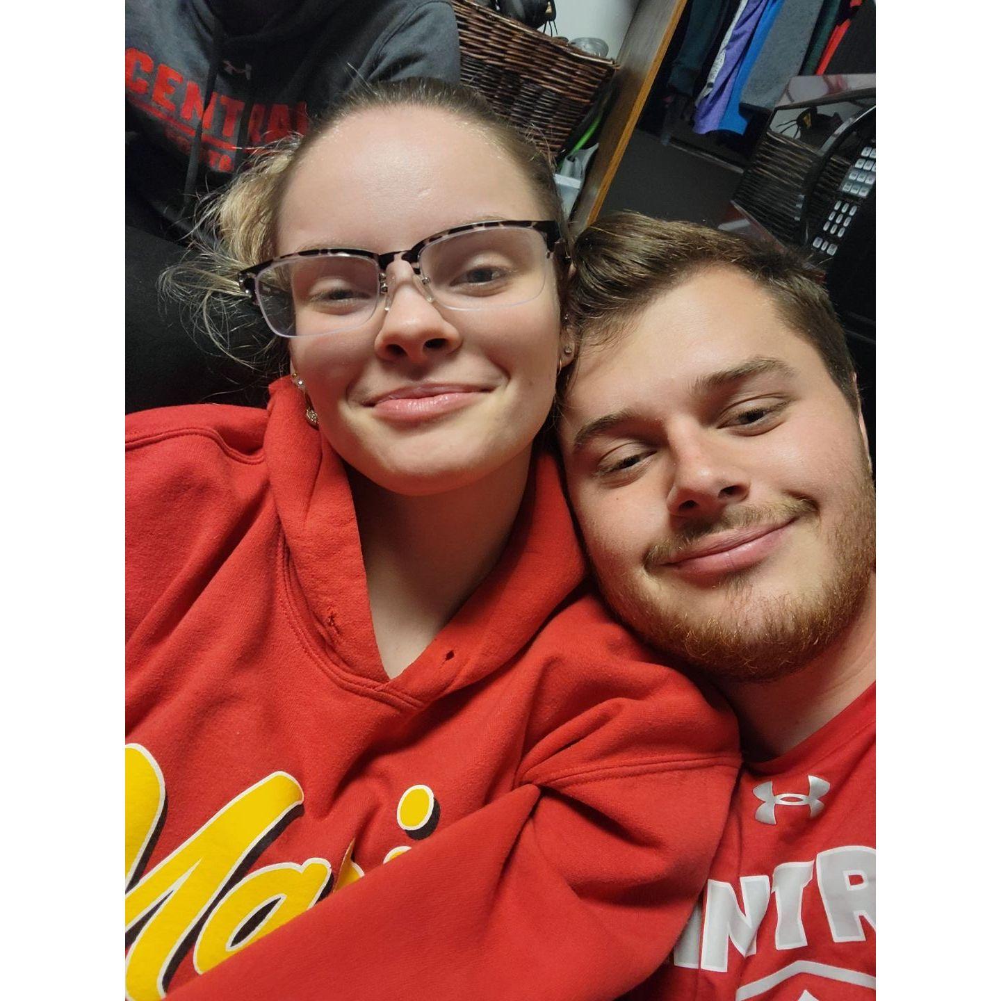 First started hanging out in college dorms.