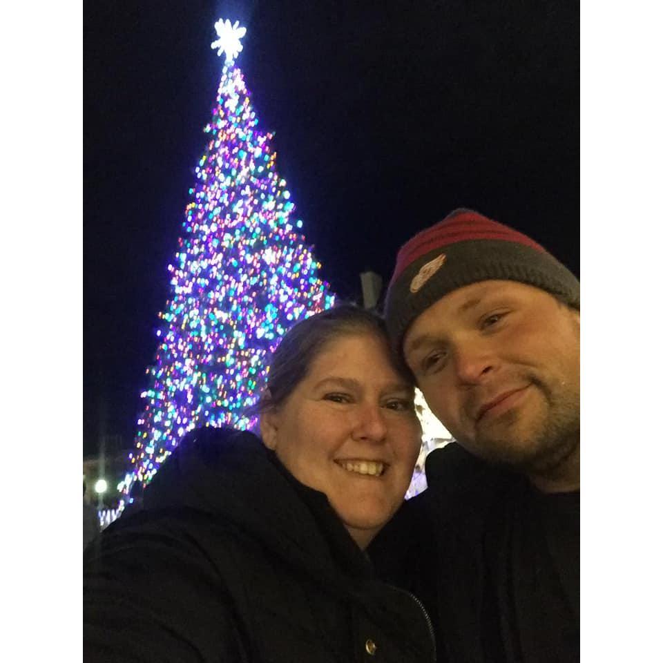 Our very first picture together in December 2017