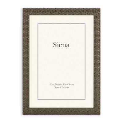 Siena 8-Inch x 10-Inch Cast Gunmetal Frame in Glitter Black