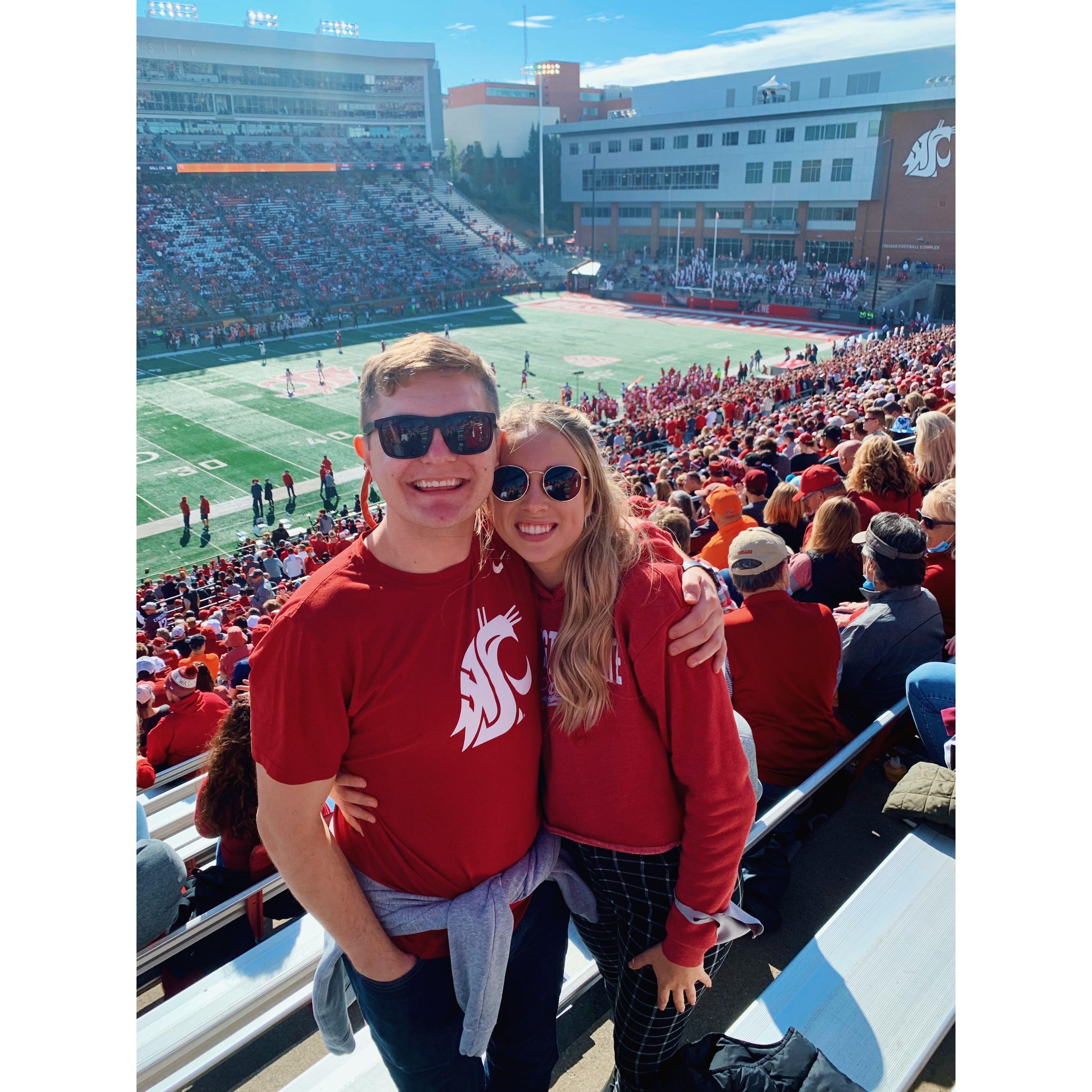 Lots of shared memories at WSU Football Games Together