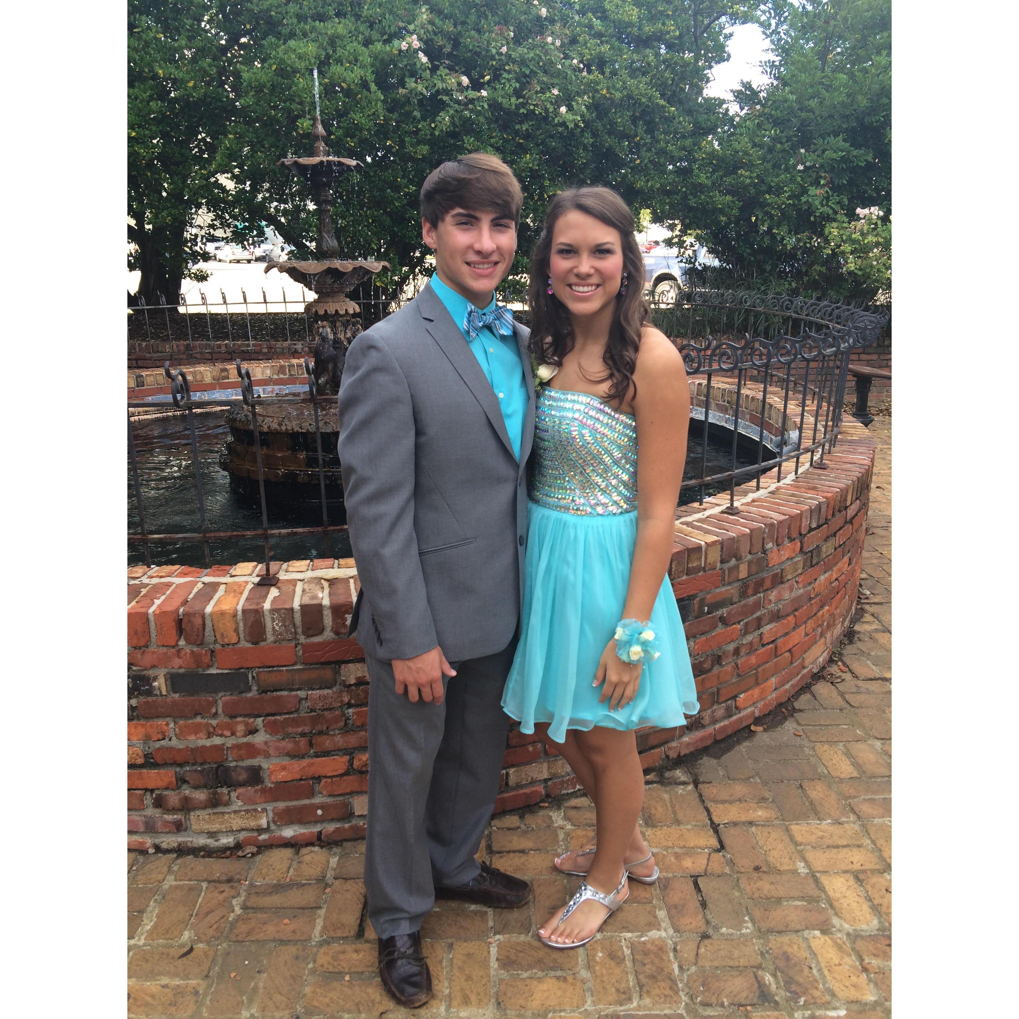 Our senior homecoming dance.