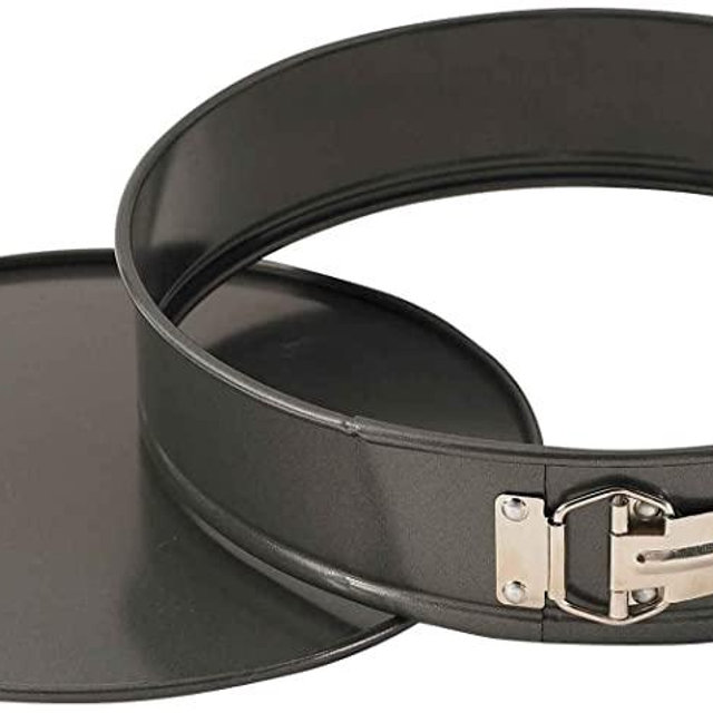 WINCO HSP-123 Springform Pan with Detachable Bottom, 12-Inch, Aluminized Steel