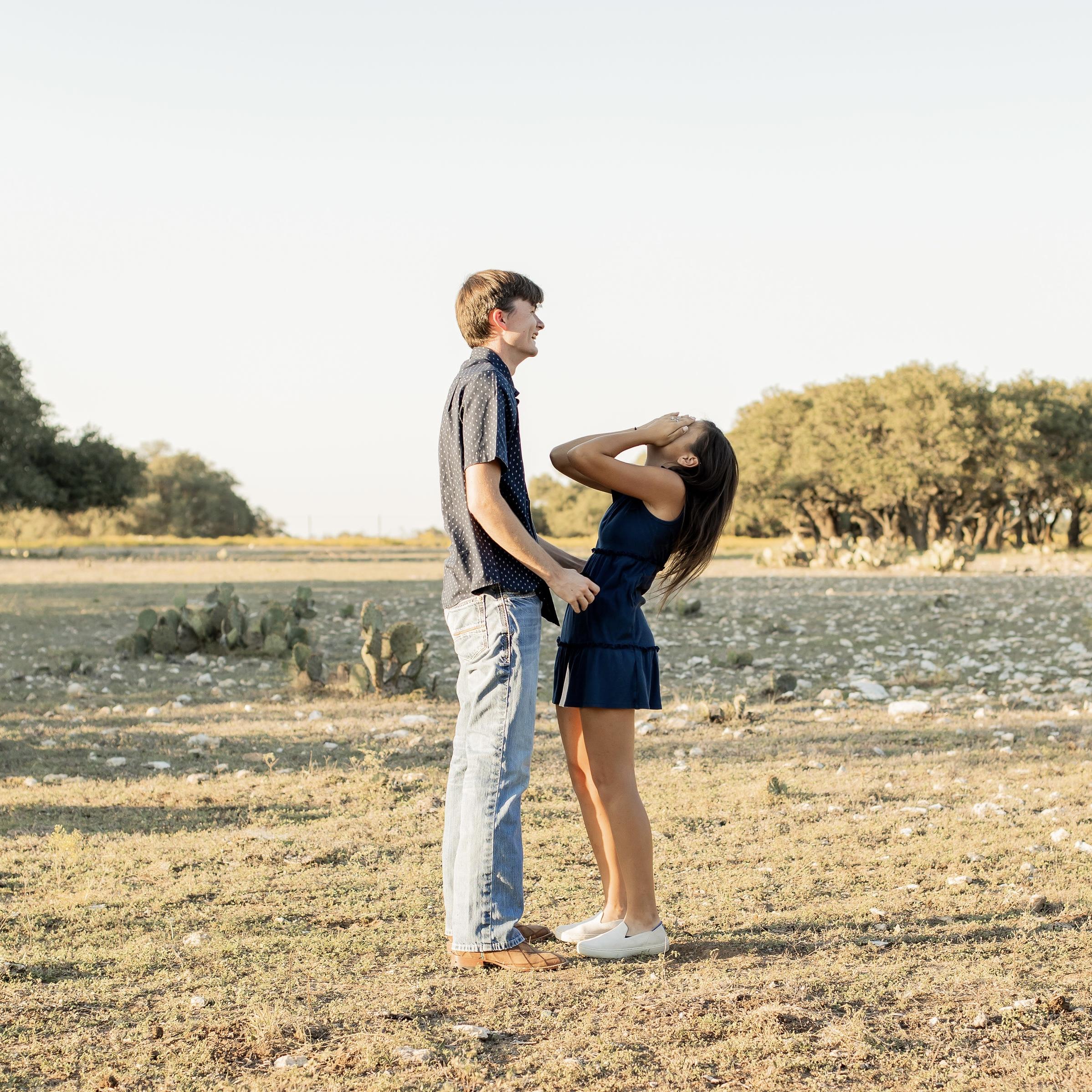 I was so surprised - our photographer hid in a deer blind!