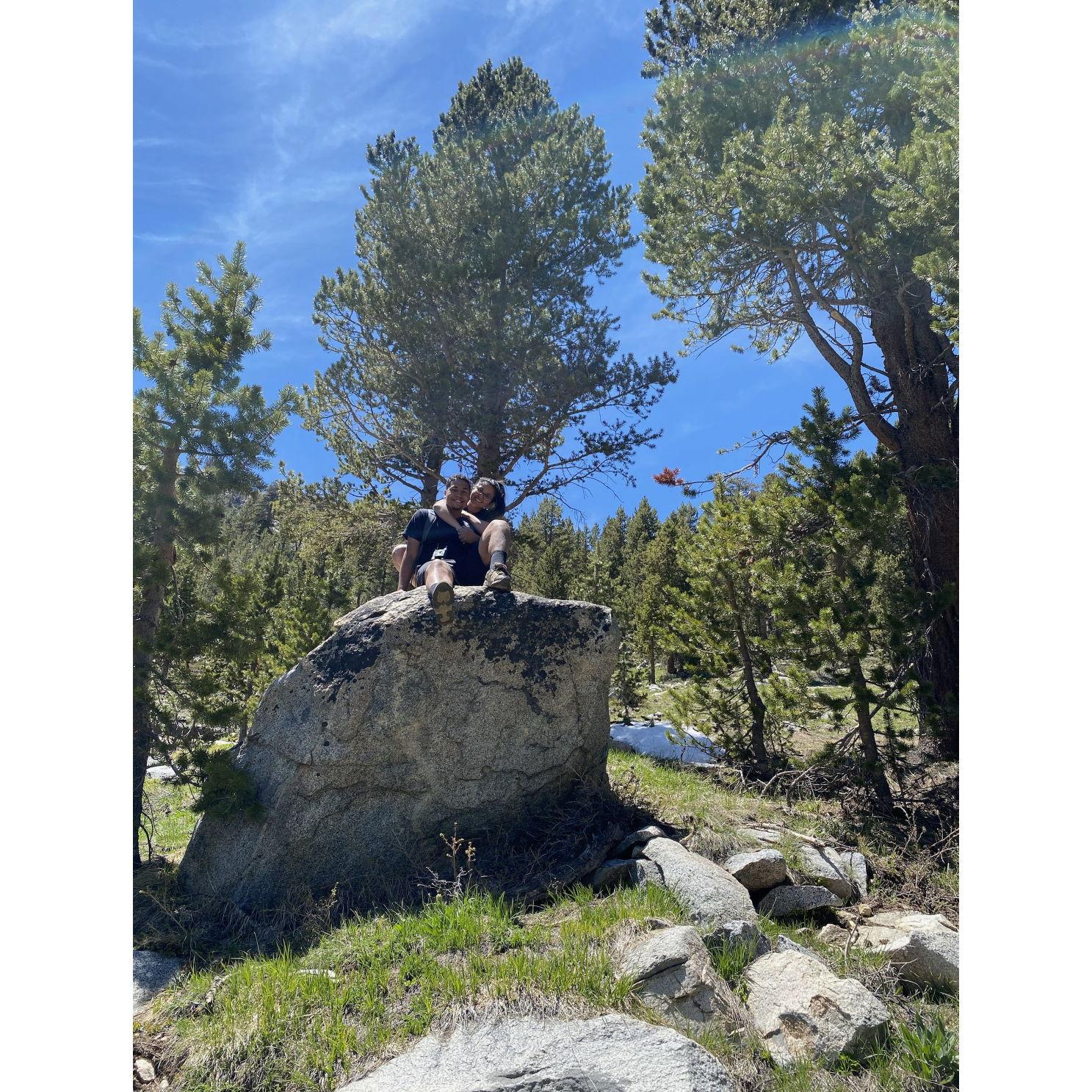 Us in nature.