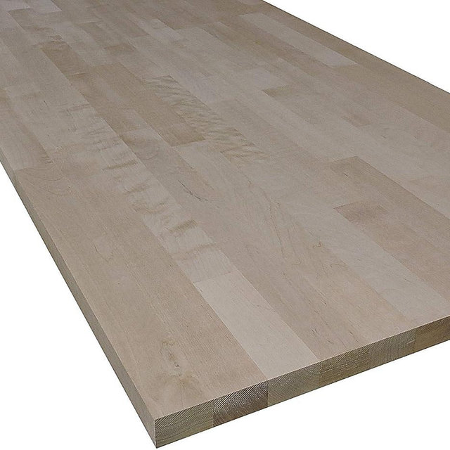 Allwood 1.5" x 18" x 60" Birch Table/Counter/Island Top ** see all edge options ** (Routed edges 1 face)