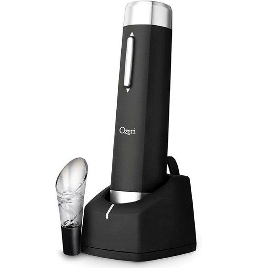 Prestige Electric Wine Bottle Opener with Aerating Pourer and Foil Cutter
