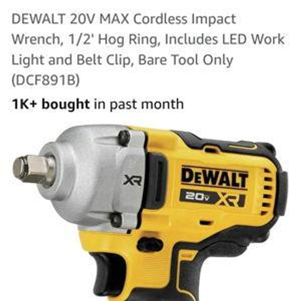 1/2 " impact wrench