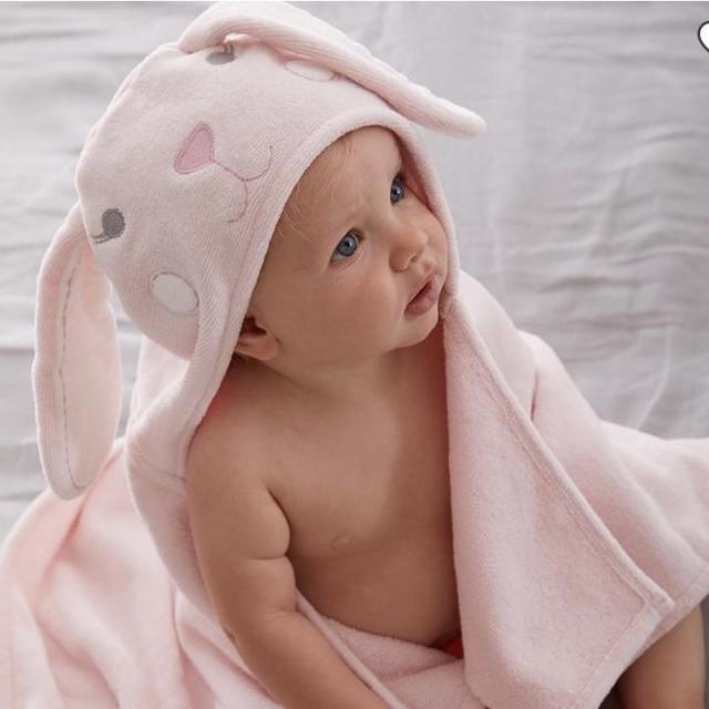 Bunny Hooded Towel PBKids