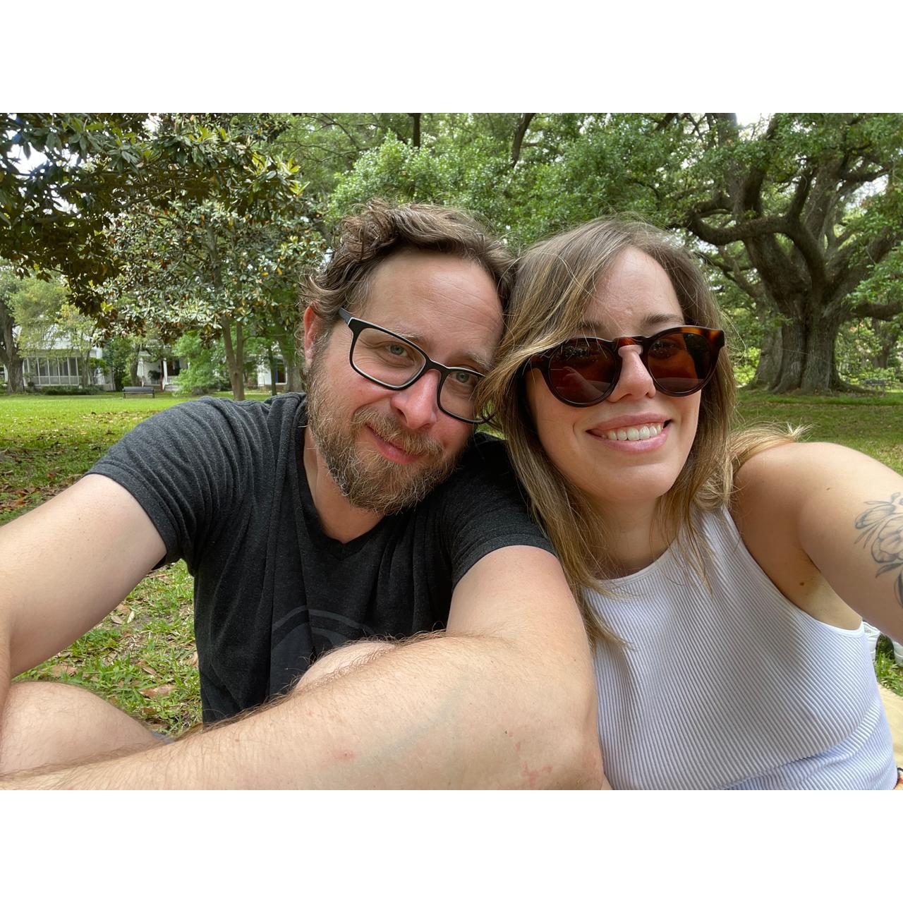 Audubon Park, near our place in New Orleans.