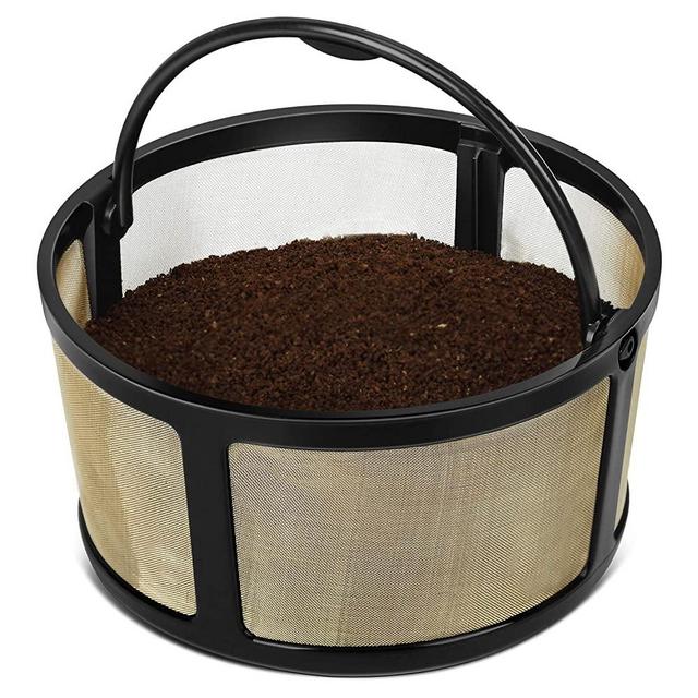 Reusable Keurig K Duo Coffee Filter Only for K-Duo Essentials and K-Duo Brewers Machine, Reusable Mesh Ground Coffee Basket by Geesta