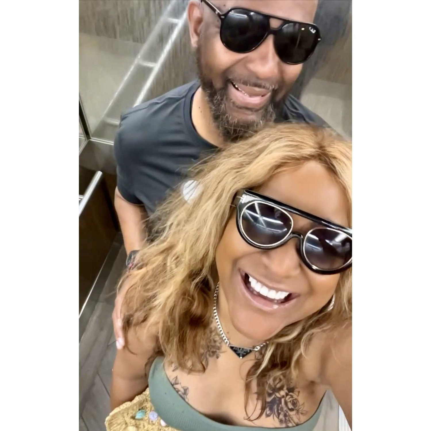 All smiles...