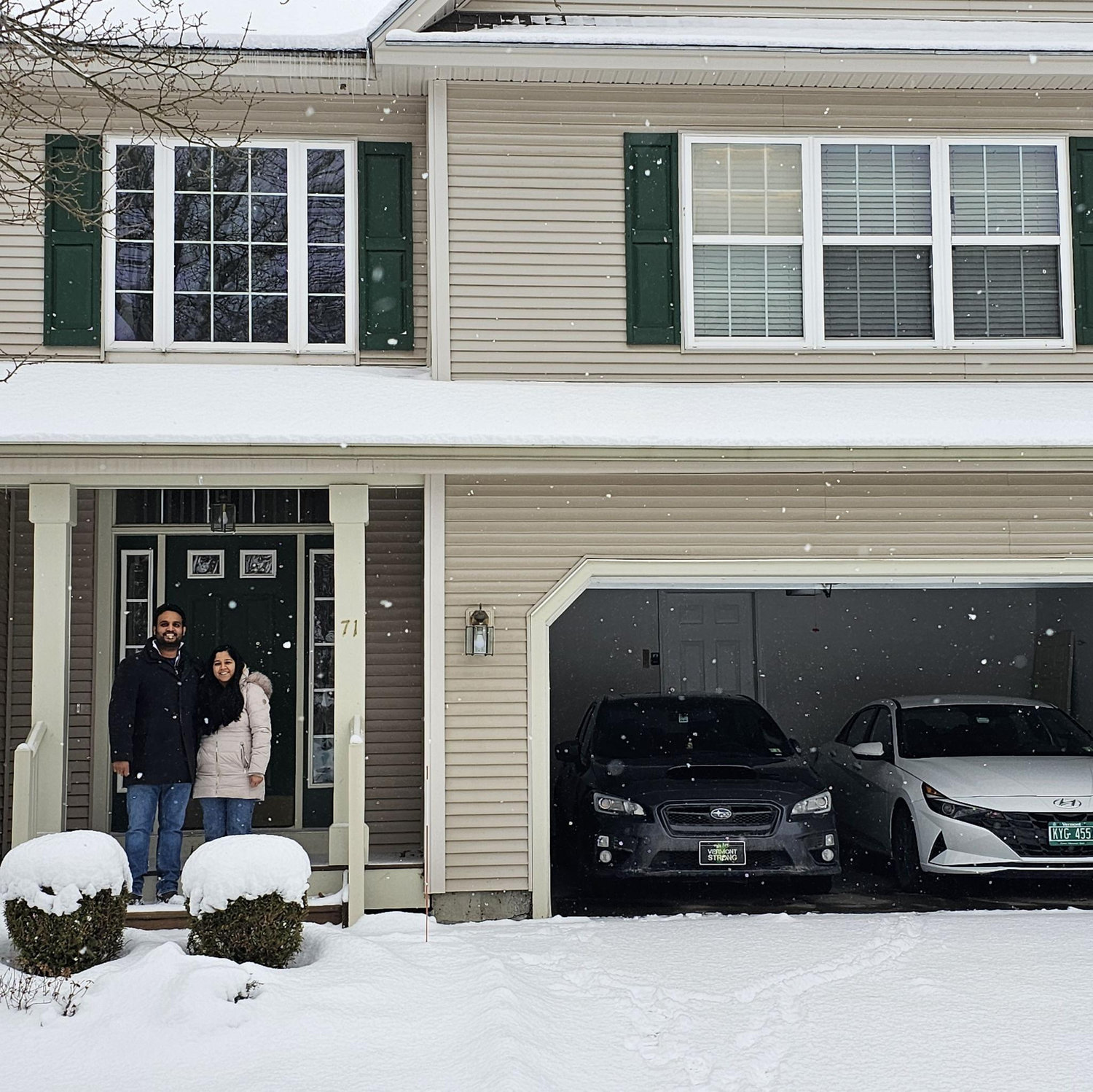 12.18.2025 We closed on our home and moved in the snowy weather!