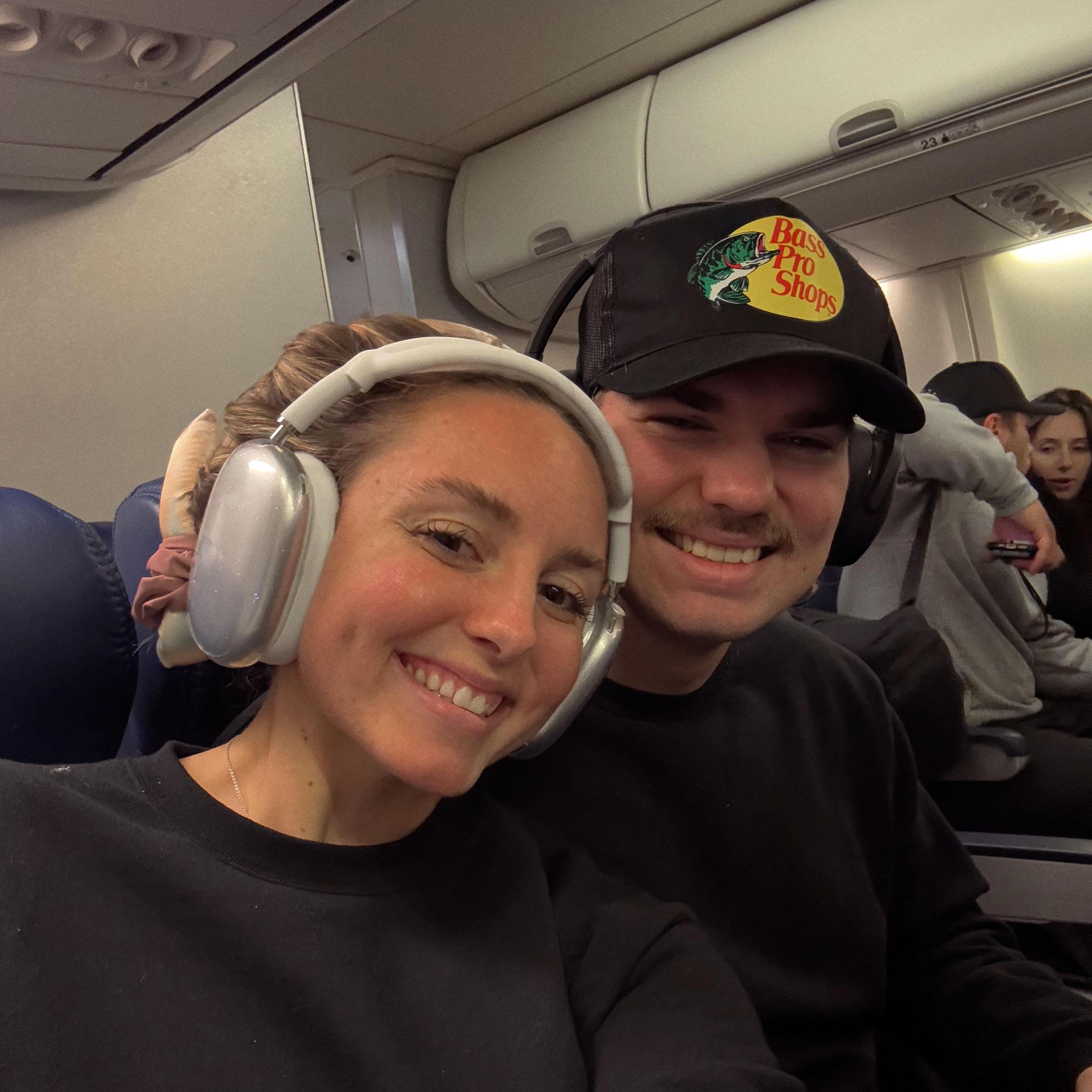 December 2024: Travelling together for our one year anniversary trip!
