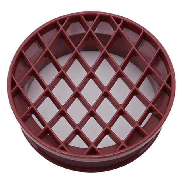 GUAngqi 1PC Lattice Press Pineapple Bun Mold Plastic Bread Cake Mould Biscuit Stamp Moulds Kitchen Pastry Baking Tool