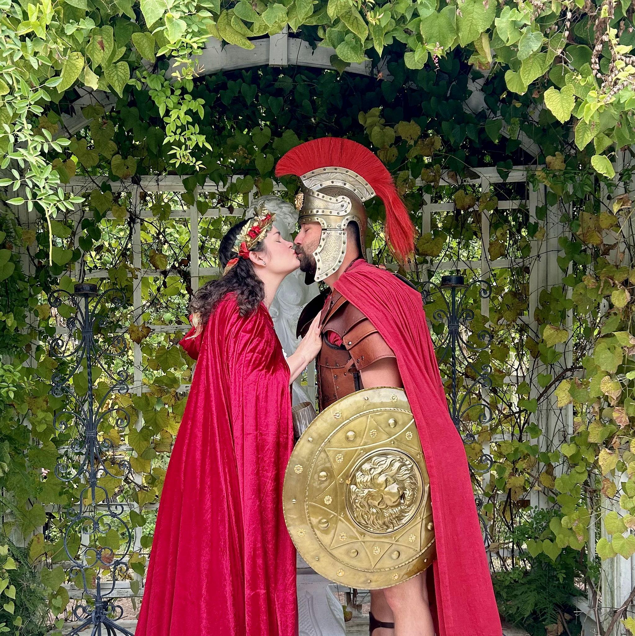 Jordans favorite photo of us, our first visit to Texas Renaissance Festival