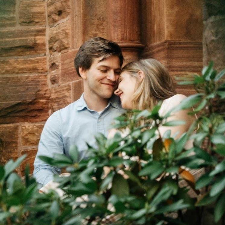 We chose to have our engagement photos, taken by Amelia's brother, at our church, the place where we met, fell in love, and will get married.