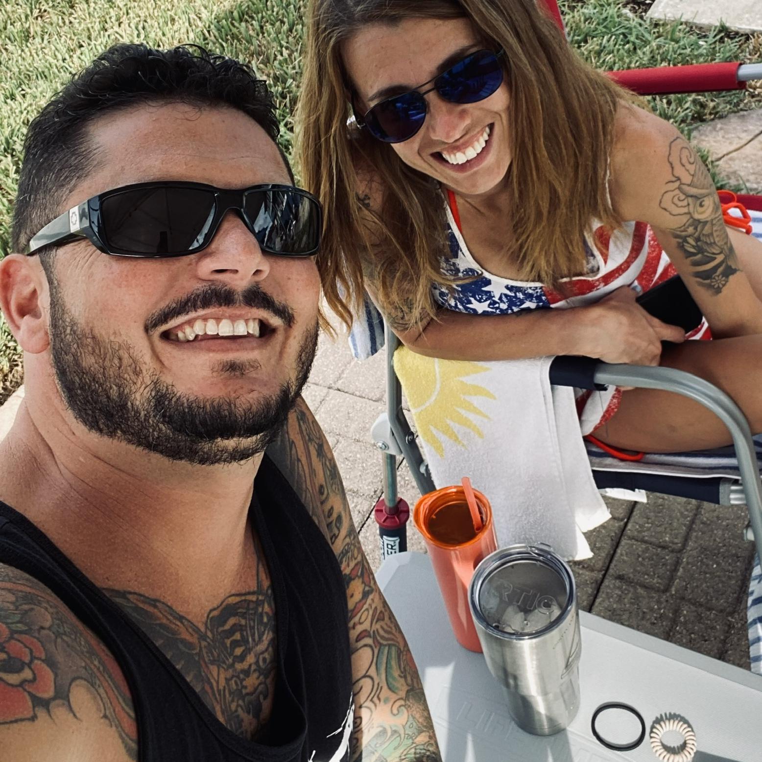 First photo as an official couple!! ❤️