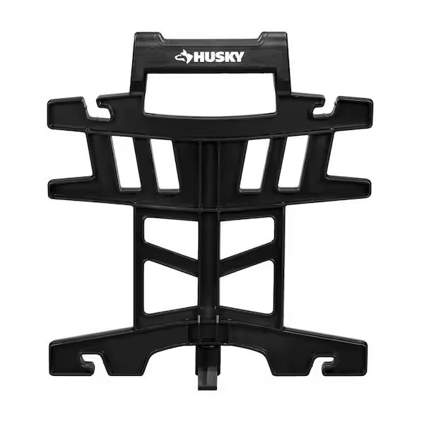 Husky 150 ft. 16/3 Heavy Duty Extension Cord Reel Storage Holder, Black YLCR-17